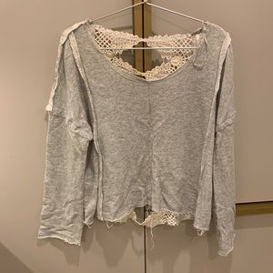 Free people crochet top